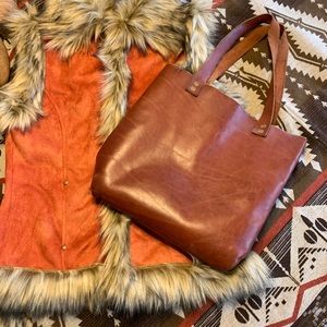 Custom made Anthony DiFabio Leather Tote